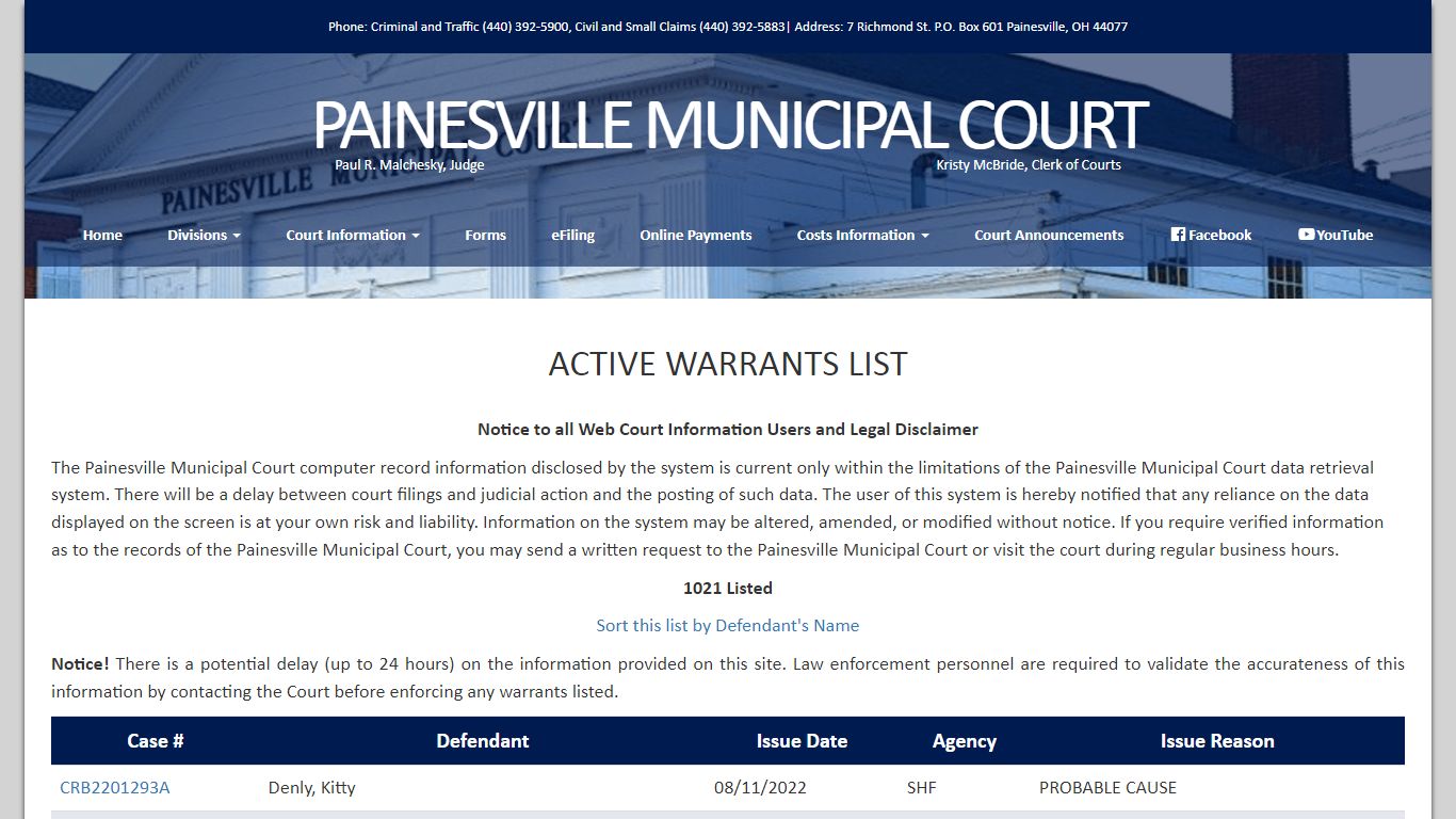 Painesville Municipal Court