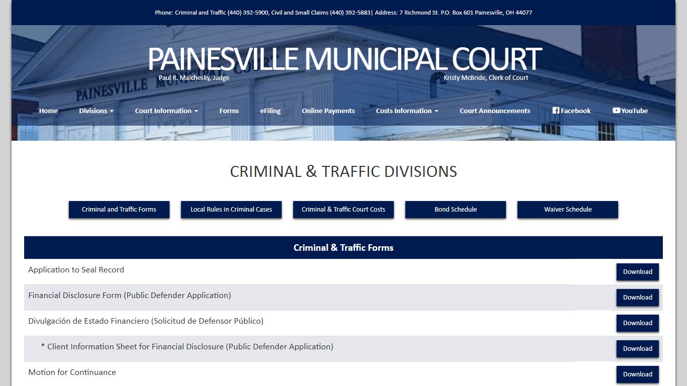 Painesville Municipal Court