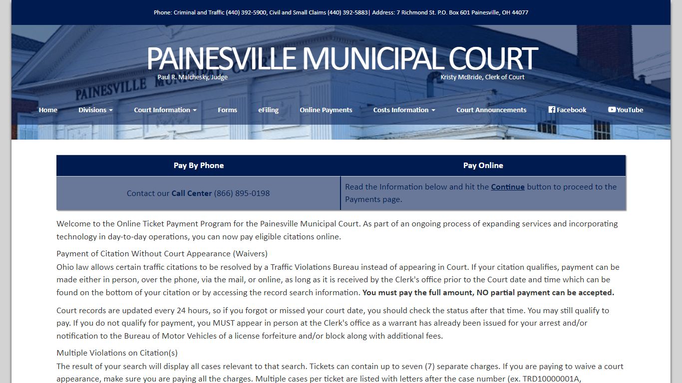 Painesville Municipal Court - step_main